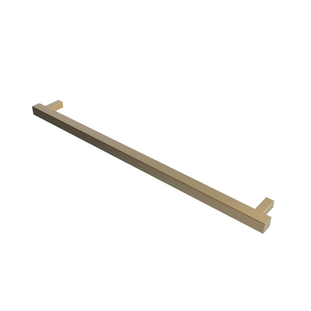Amba Modello i Square 40" Hardwired Single Bar Towel Warmer - 39.37"w x 1.50"h