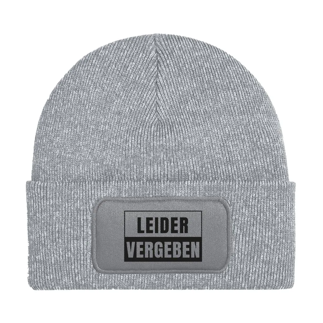 Beanie Mütze - Leider vergeben