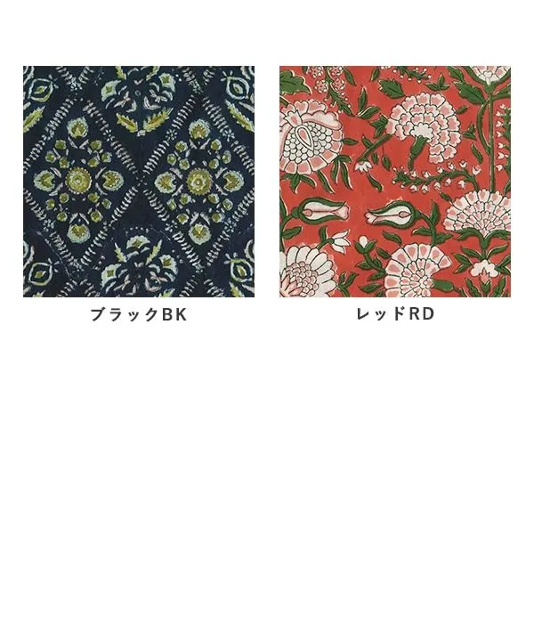 Block print cotton dress 24W015