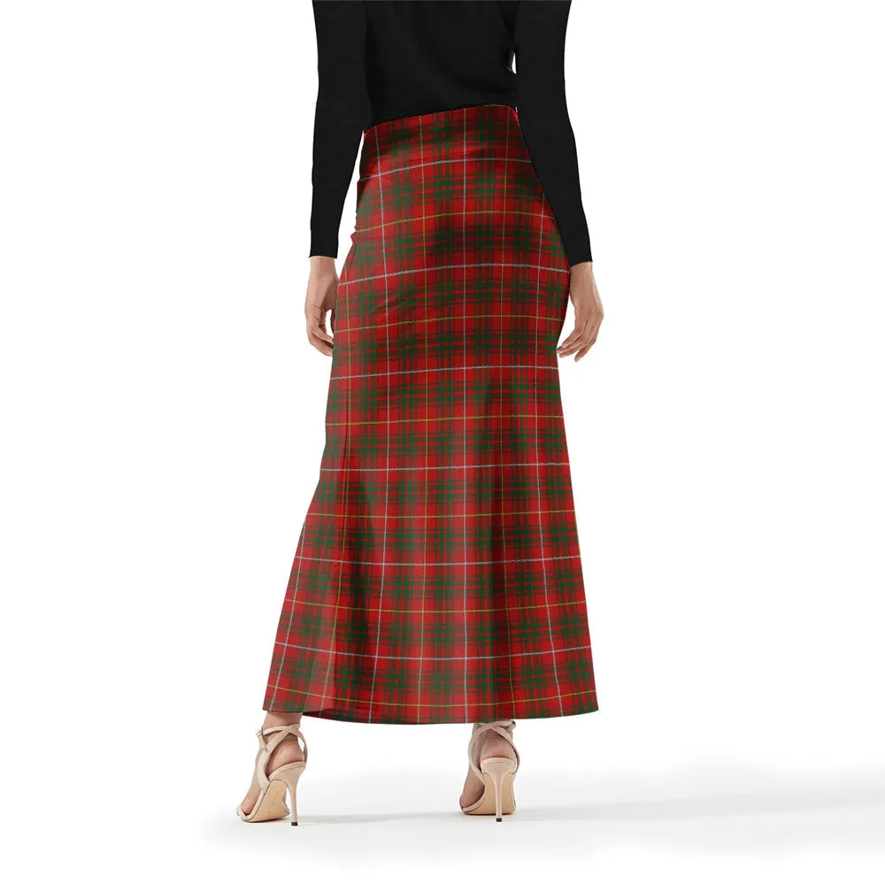 Bruce Tartan Womens Full Length Skirt