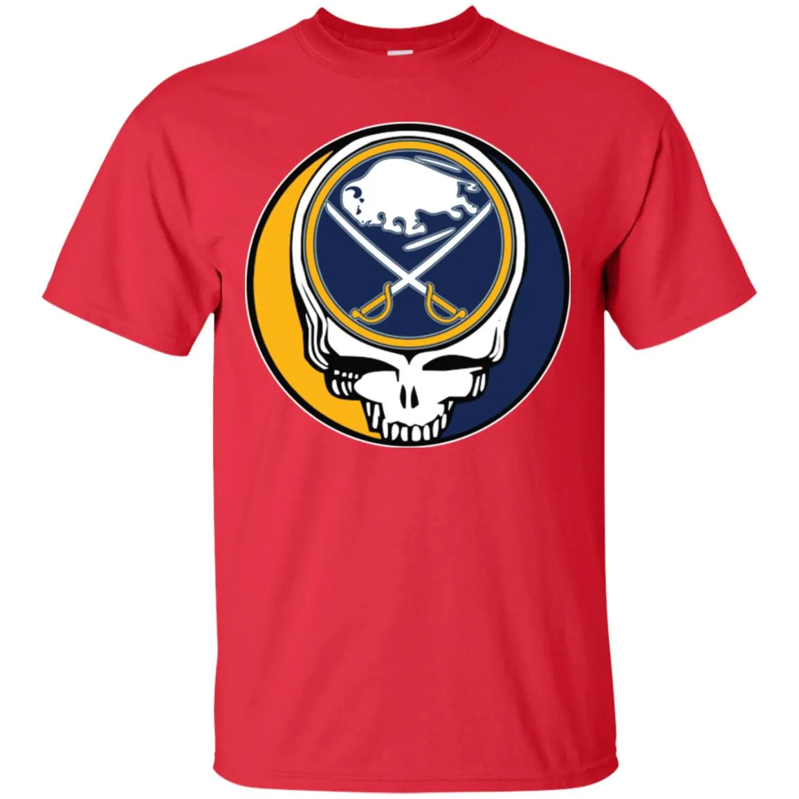 Buffalo Sabres Grateful Dead Steal Your Face Hockey Nhl Shirts