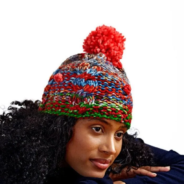 Cable Pom Beanie Kit