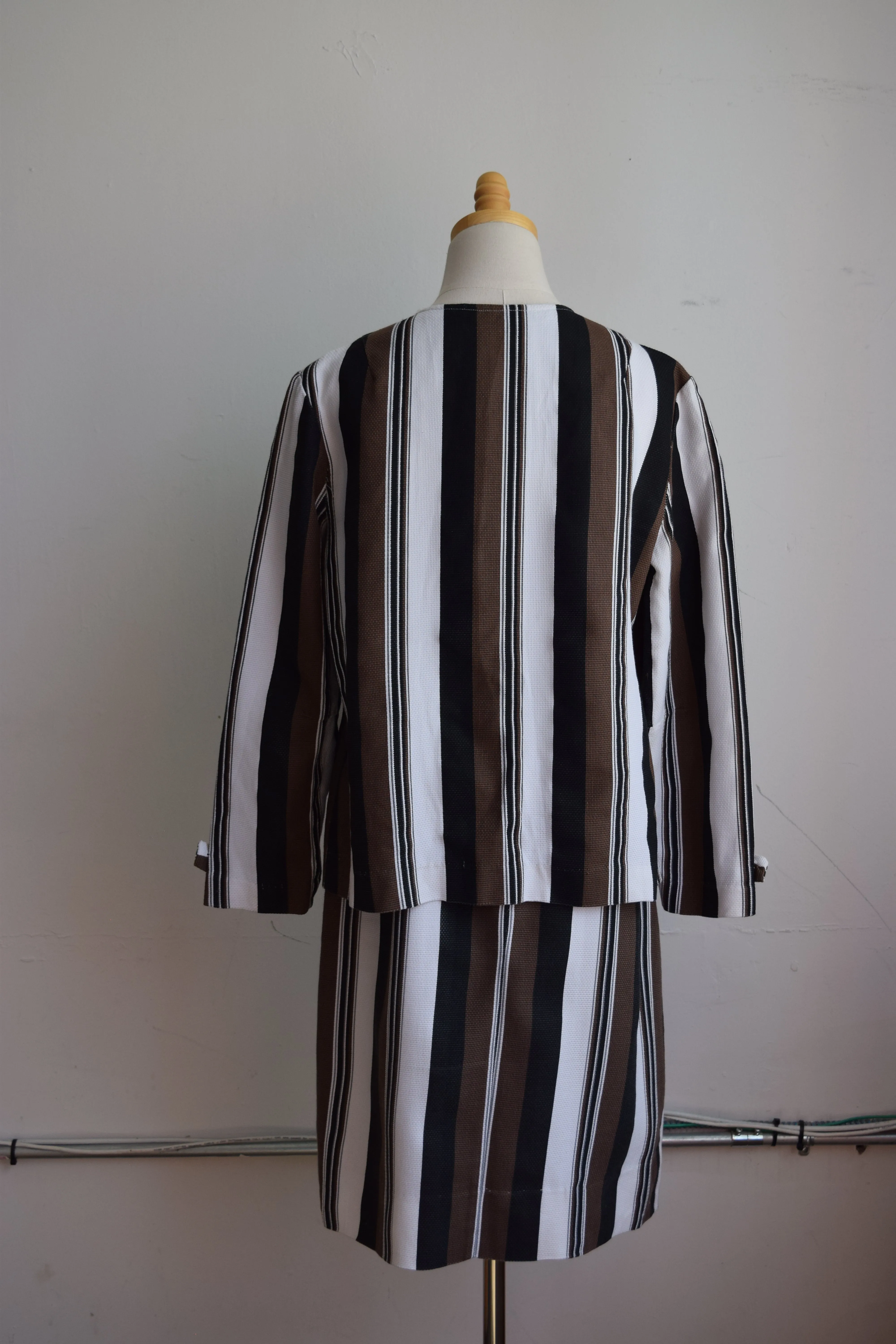 California Dreams Striped Skirt Set