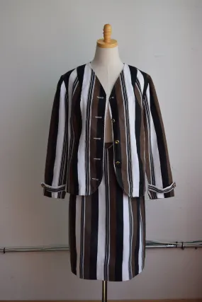 California Dreams Striped Skirt Set