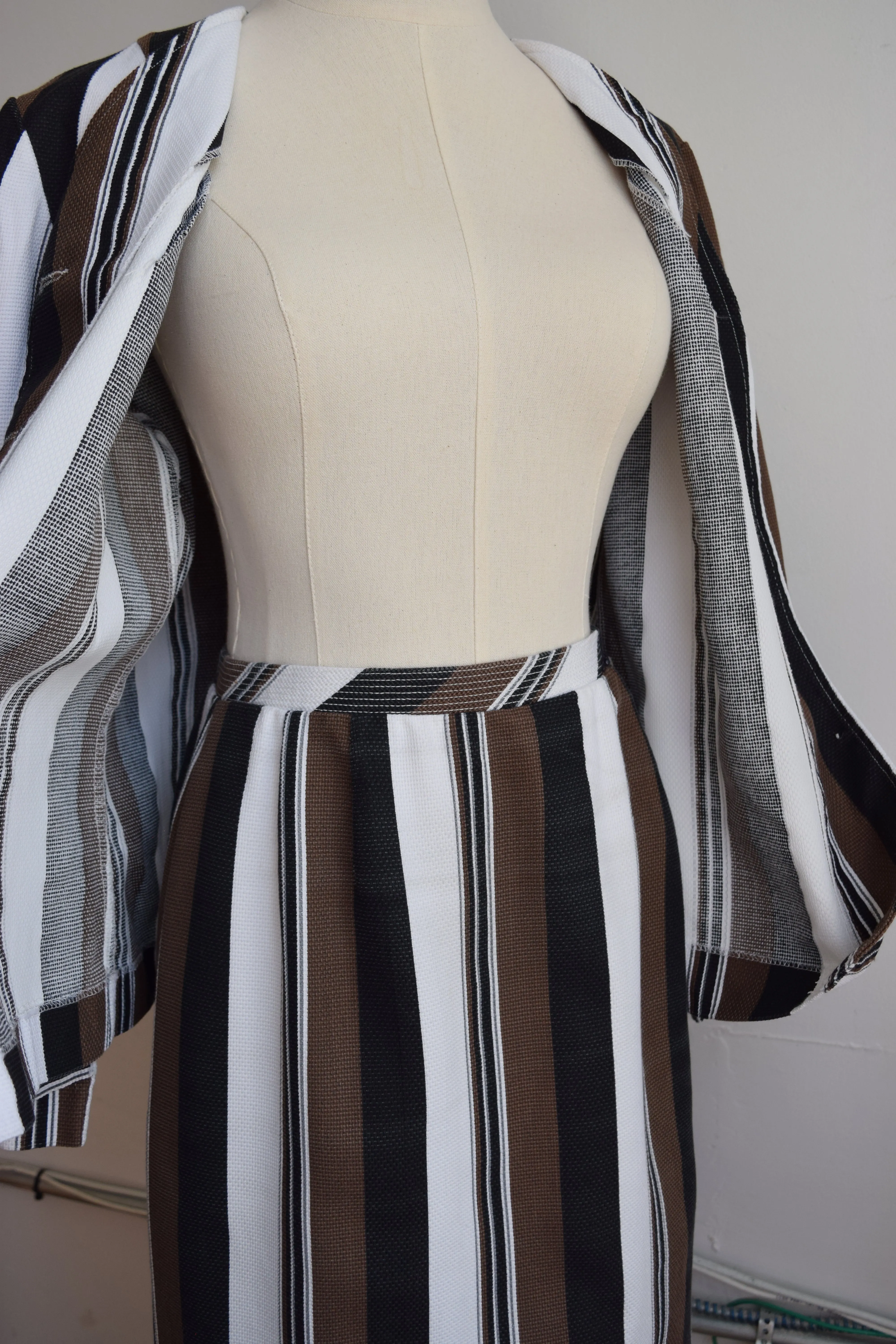 California Dreams Striped Skirt Set