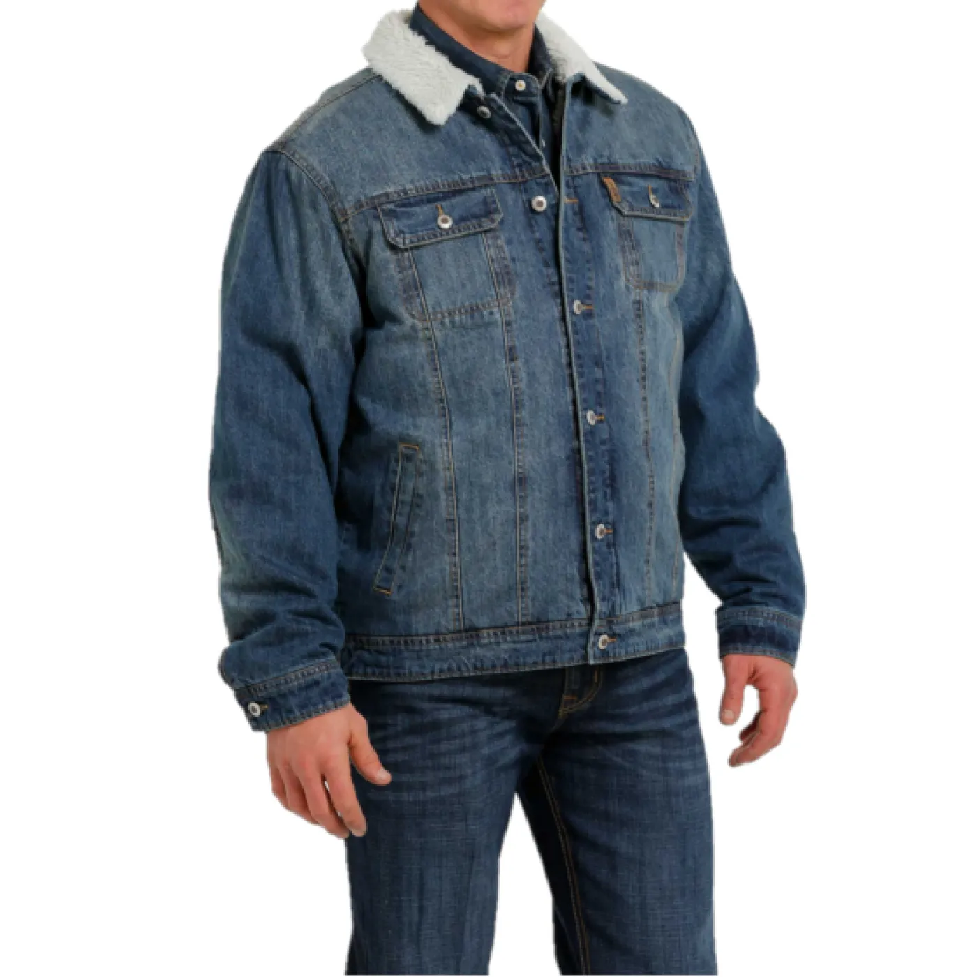 Cinch® Men's Denim Concealed Carry Trucker Jacket MWJ1074006