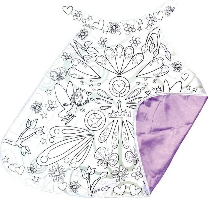 Color a Fairy Cape Size 4-7