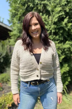 Crochet Kit - Callie Crop Cardi