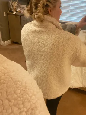 Denim   Sherpa Jacket