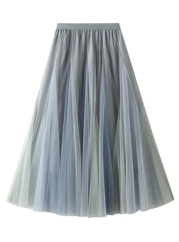 Double-layer Crotch Gauze Skirt