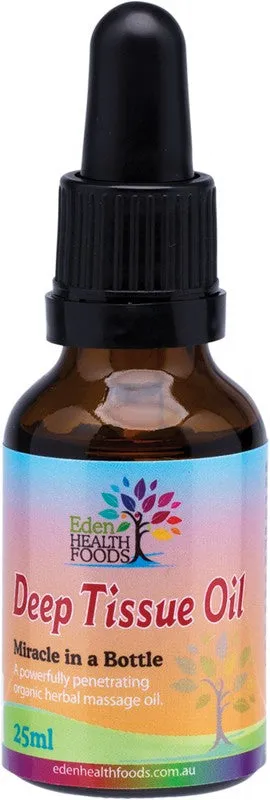 Eden Healthfoods Deep Tissue Oil Massage Oil 25ml