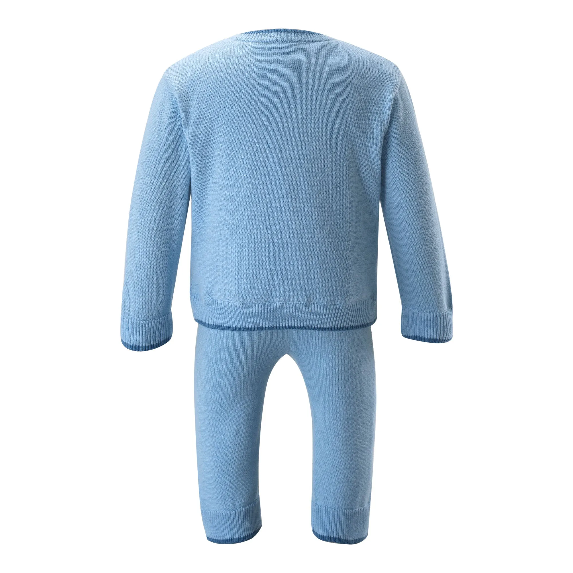 Elephant Intarsia Knit Set