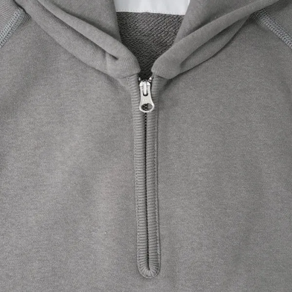 【Graphpaper/グラフペーパー】”LOOPWHEELER” for Graphpaper Half-Zip Parka