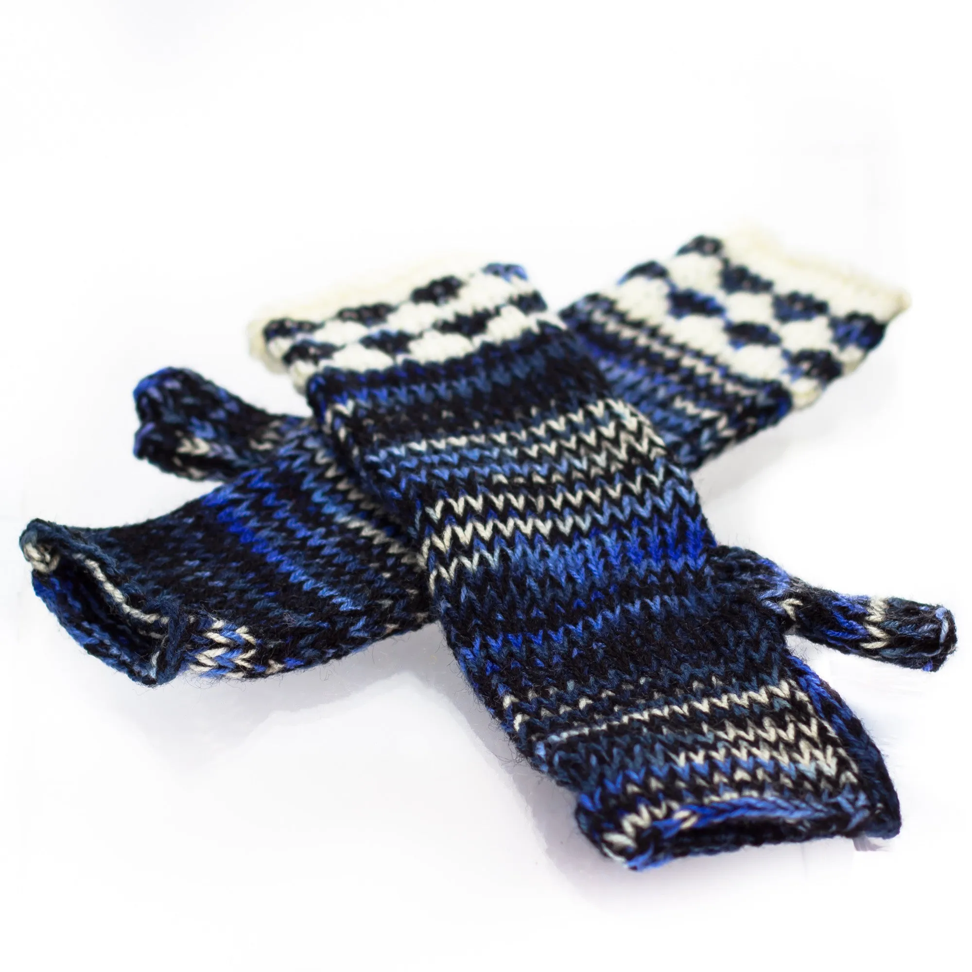Hand-Knitted Wool Arm Warmers / "Gleeves"