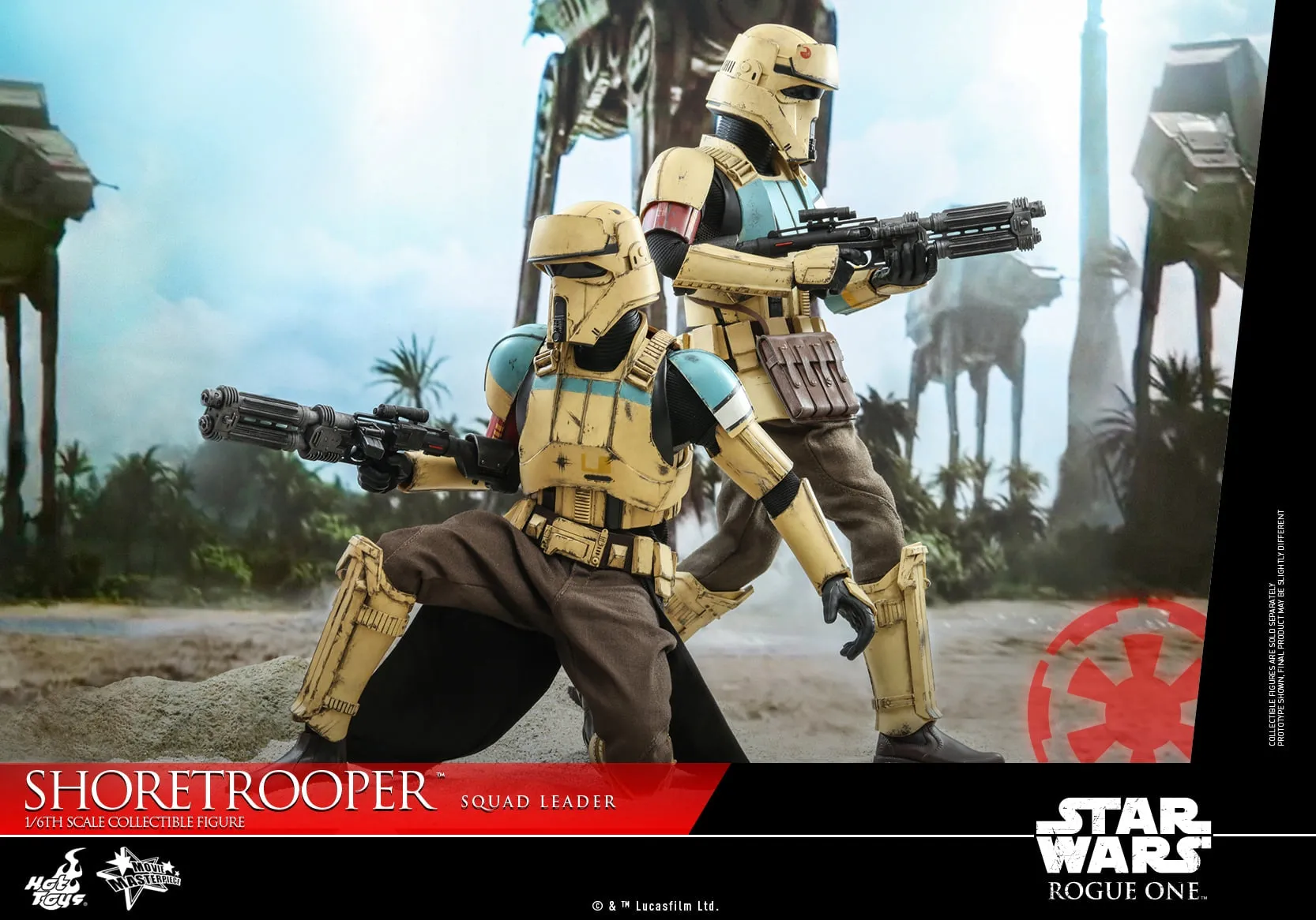 Hot Toys - MMS592 - Rogue One: A Star Wars Story™ - 1/6th scale Shoretrooper Squad Leader™ Collectible Figure