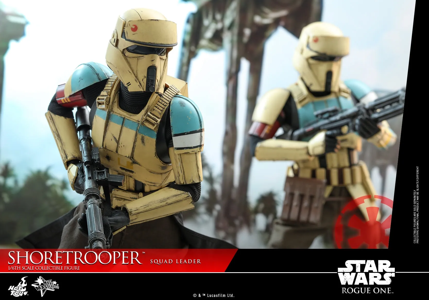 Hot Toys - MMS592 - Rogue One: A Star Wars Story™ - 1/6th scale Shoretrooper Squad Leader™ Collectible Figure