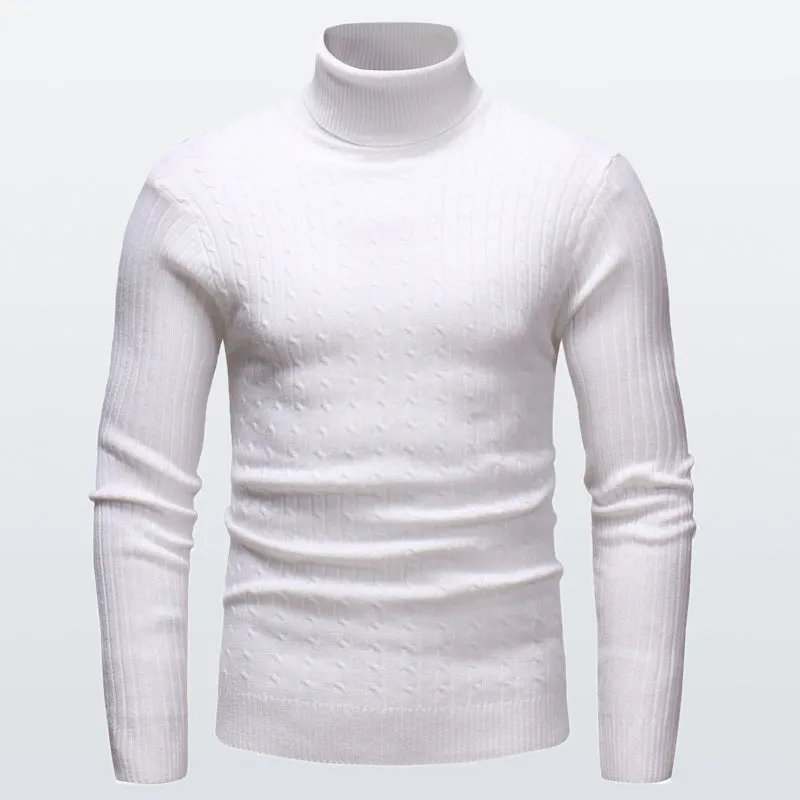 Knitted Men's Turtleneck