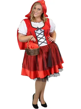 Little Red Riding Hood Plus Size Womens Costume
