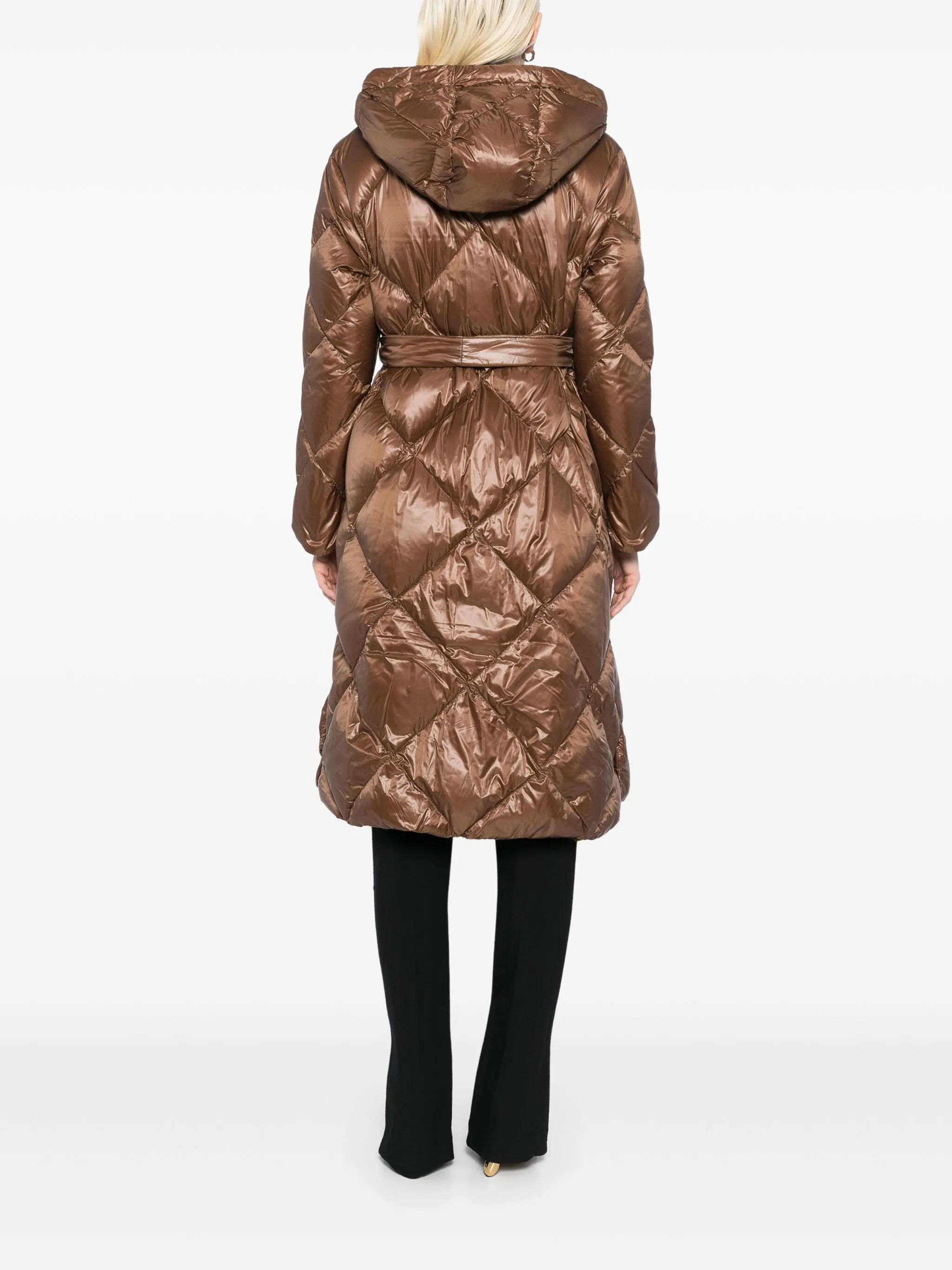MAX MARA WOMEN Anna Parka Coat Brown
