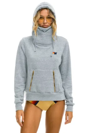 NINJA PULLOVER HOODIE - LIGHT GREY