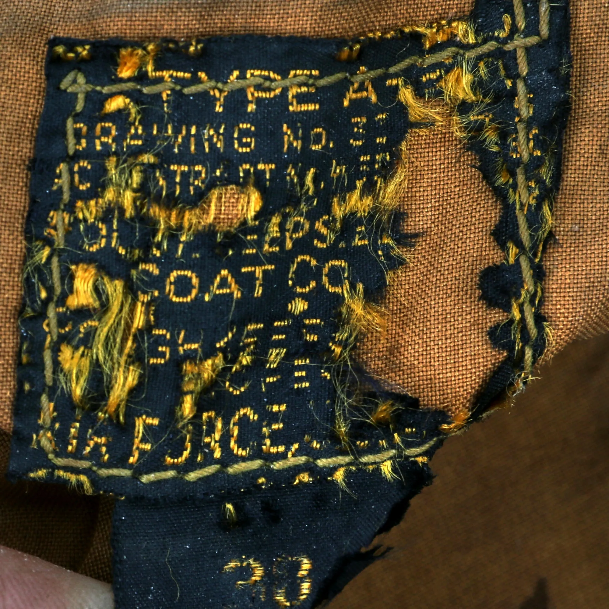 Original U.S. WWII B-24 Weiser Witch Painted A-2 Flying Jacket Grouping - Alfred P. Cook - 8th Air Force, 707th Bomb Squadron - Caterpillar Club Member
