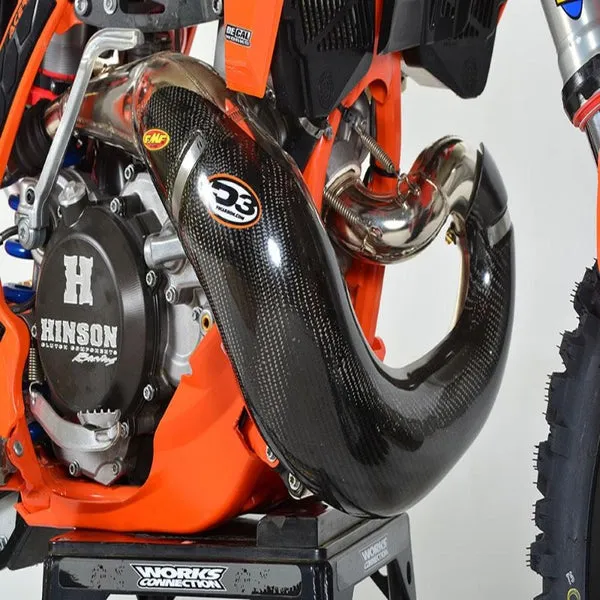 P3 Carbon Fiber Pipe Guard For KTM & Hus | 101066-FMF