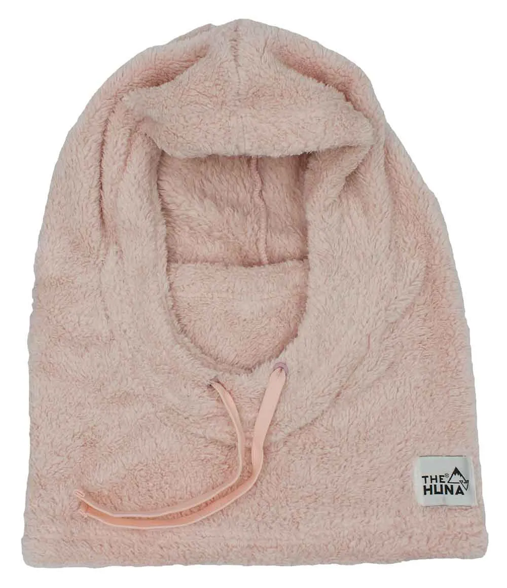 Pink - Fuzzy Fleece Helmet Hoodie