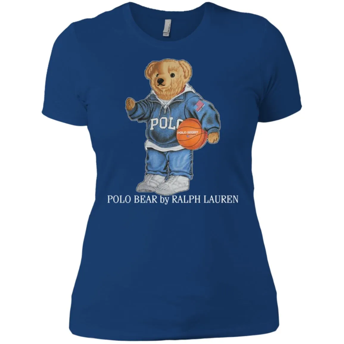Polo Bear Ralph Lauren Women Cotton T-Shirt