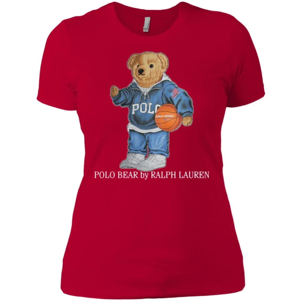 Polo Bear Ralph Lauren Women Cotton T-Shirt
