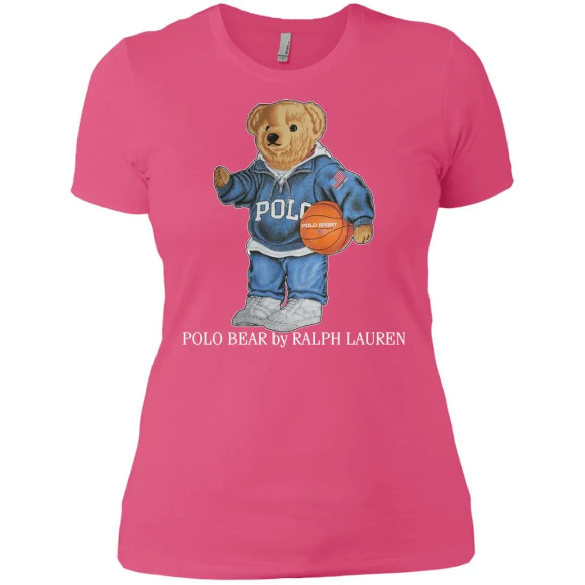 Polo Bear Ralph Lauren Women Cotton T-Shirt