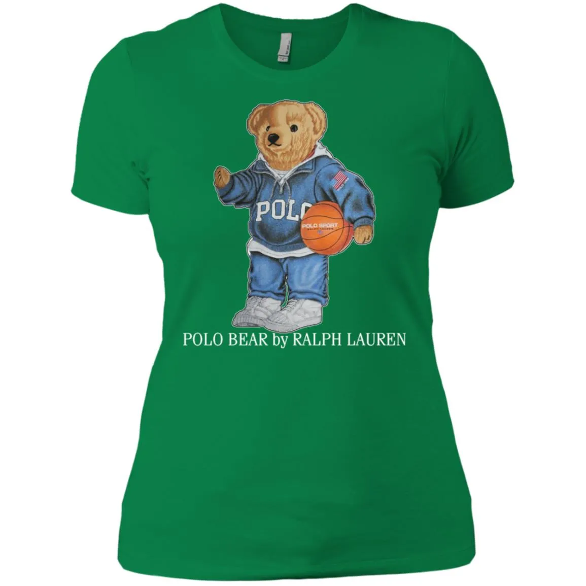 Polo Bear Ralph Lauren Women Cotton T-Shirt
