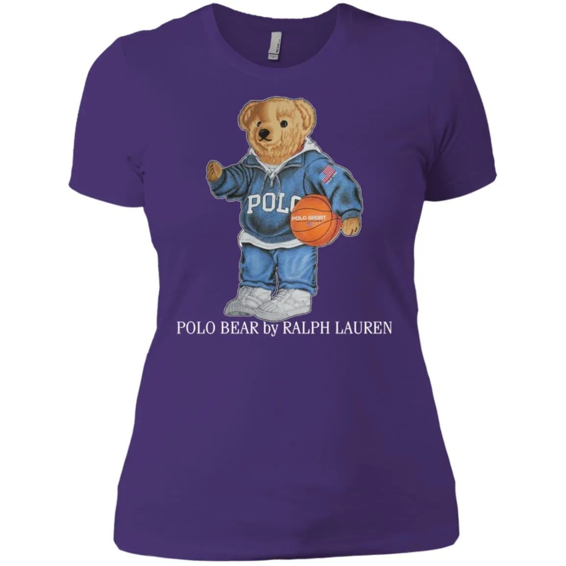 Polo Bear Ralph Lauren Women Cotton T-Shirt
