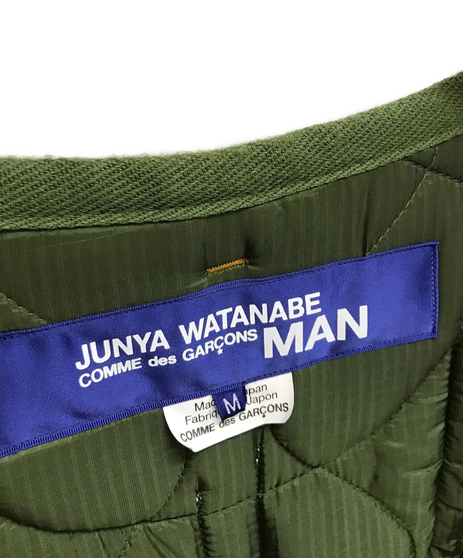 [Pre-owned] JUNYA WATANABE COMME des GARCONS MAN Military Liner Knit Switch Jacket WH-J009