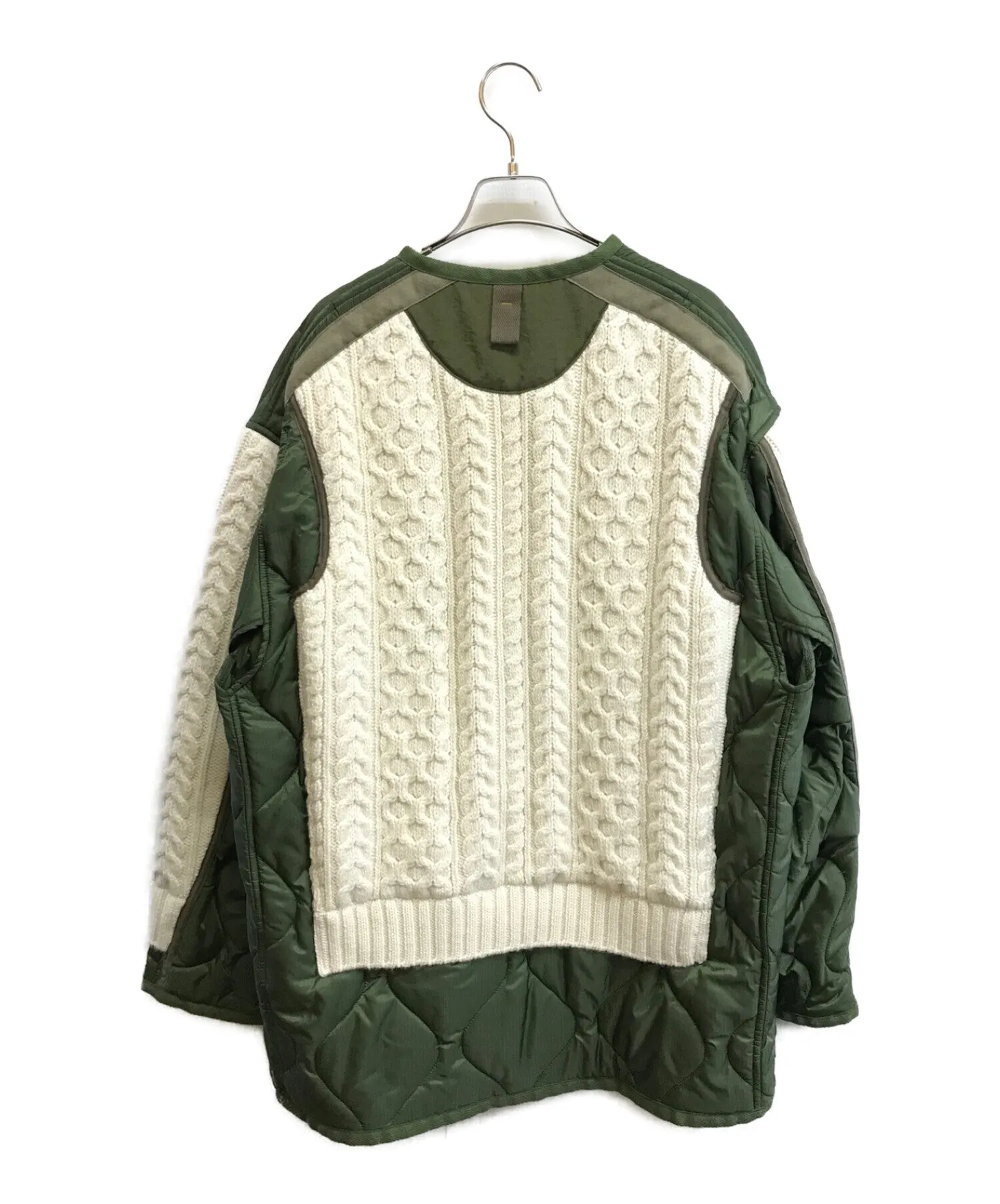 [Pre-owned] JUNYA WATANABE COMME des GARCONS MAN Military Liner Knit Switch Jacket WH-J009