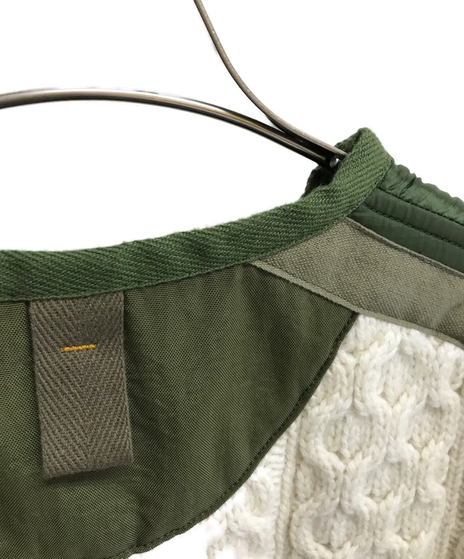 [Pre-owned] JUNYA WATANABE COMME des GARCONS MAN Military Liner Knit Switch Jacket WH-J009