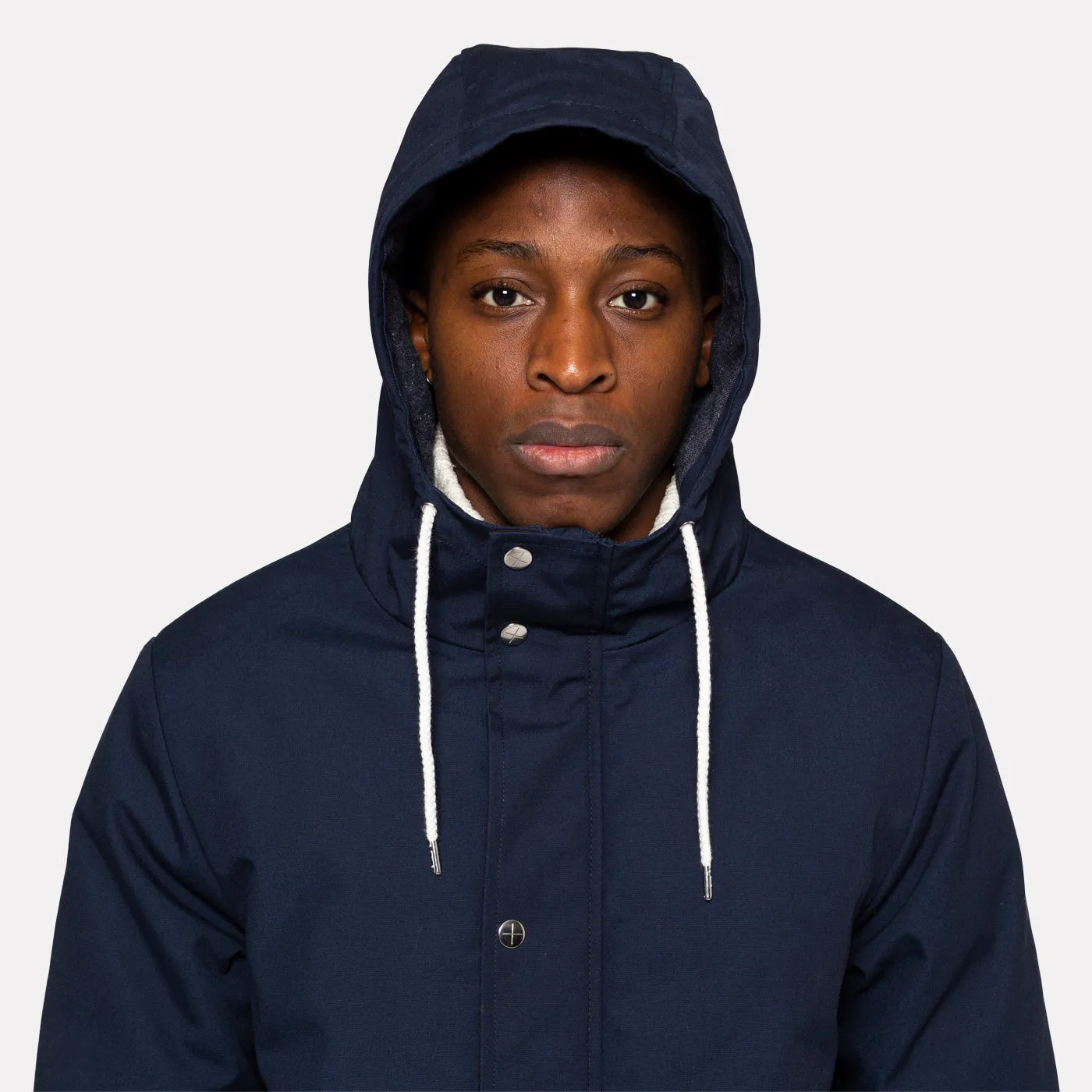REVOLUTION | 7311 Hooded Jacket Evergreen | Navy