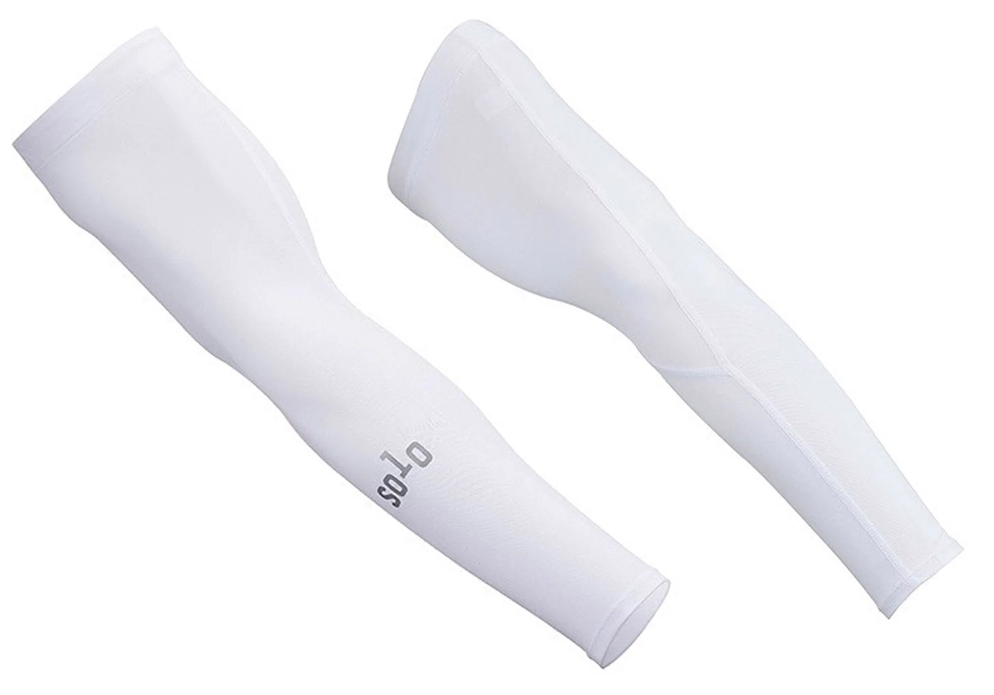 Solo Unisex Sun Sleeves with Ice-Fil fabric - White