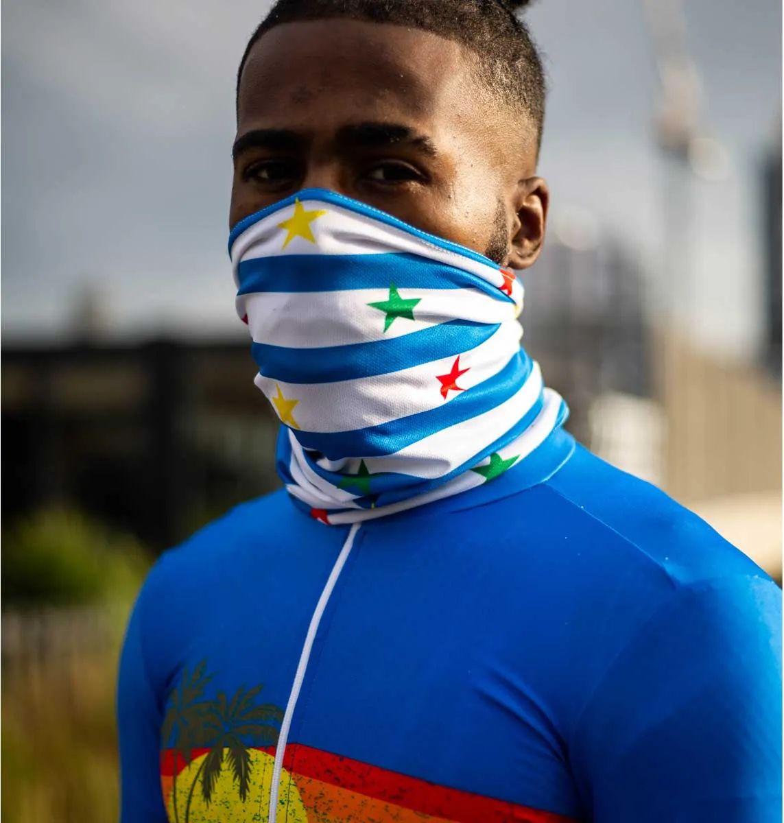 Stars and Stripes re-cycle neck warmer
