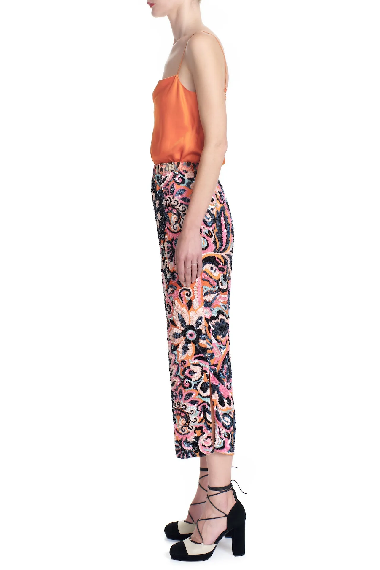 THE GIANNA SKIRT- ARM CANDY SEQUIN