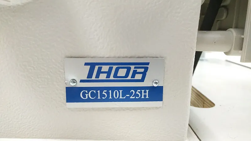 THOR GC1510L-25H Single Needle 25 Inch Long Arm 6 Inch High Arm Walking Foot Sewing Machine