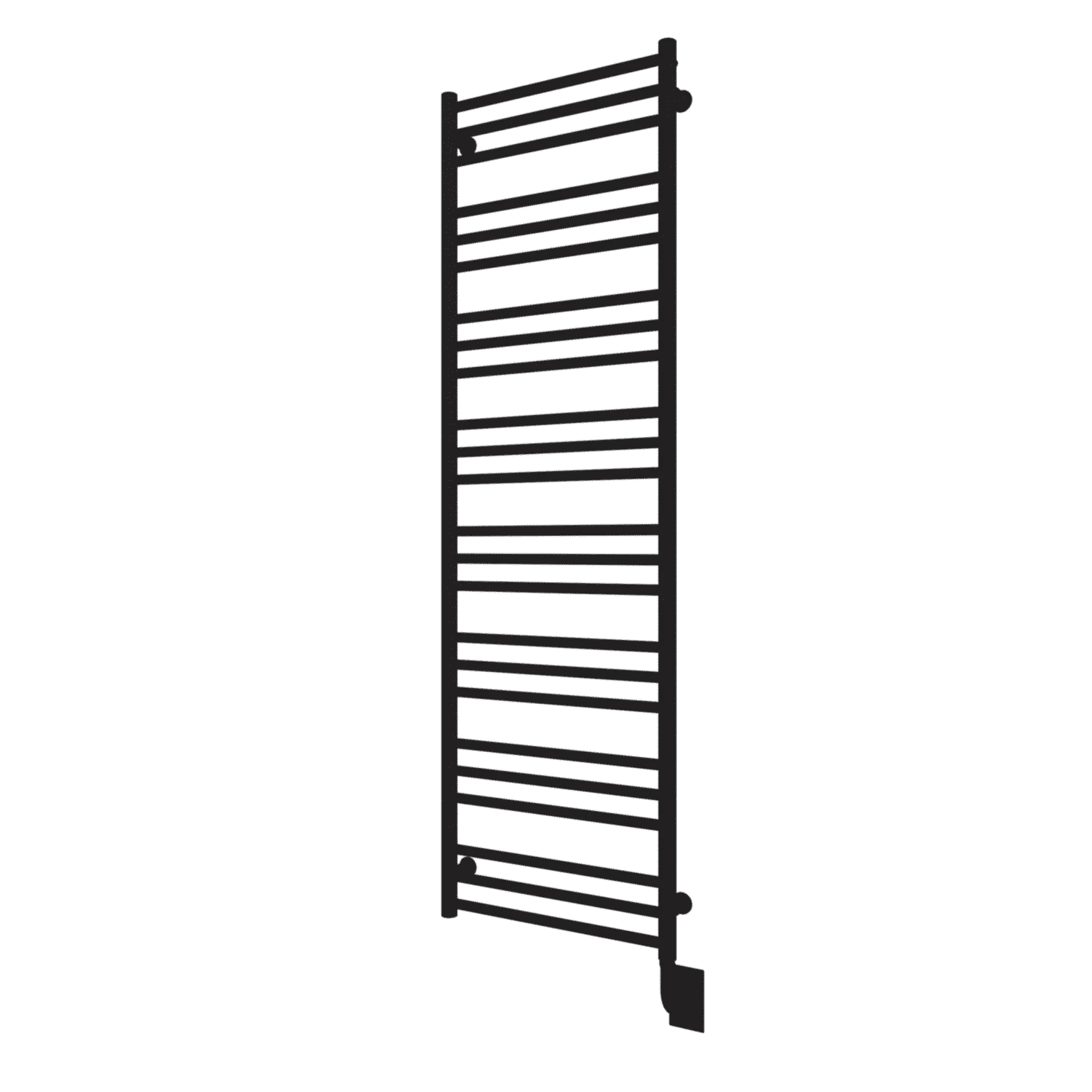Tuzio Sorano Hardwired or plug in Towel Warmer - 19.5"w x 64"h