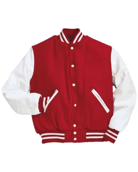 Varsity Wool Jacket / Red and White / Cape Henry Collegiate