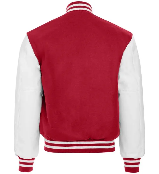 Varsity Wool Jacket / Red and White / Cape Henry Collegiate