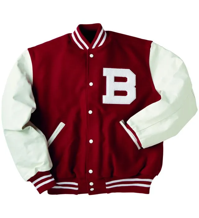 Varsity Wool Jacket / Red and White / Cape Henry Collegiate