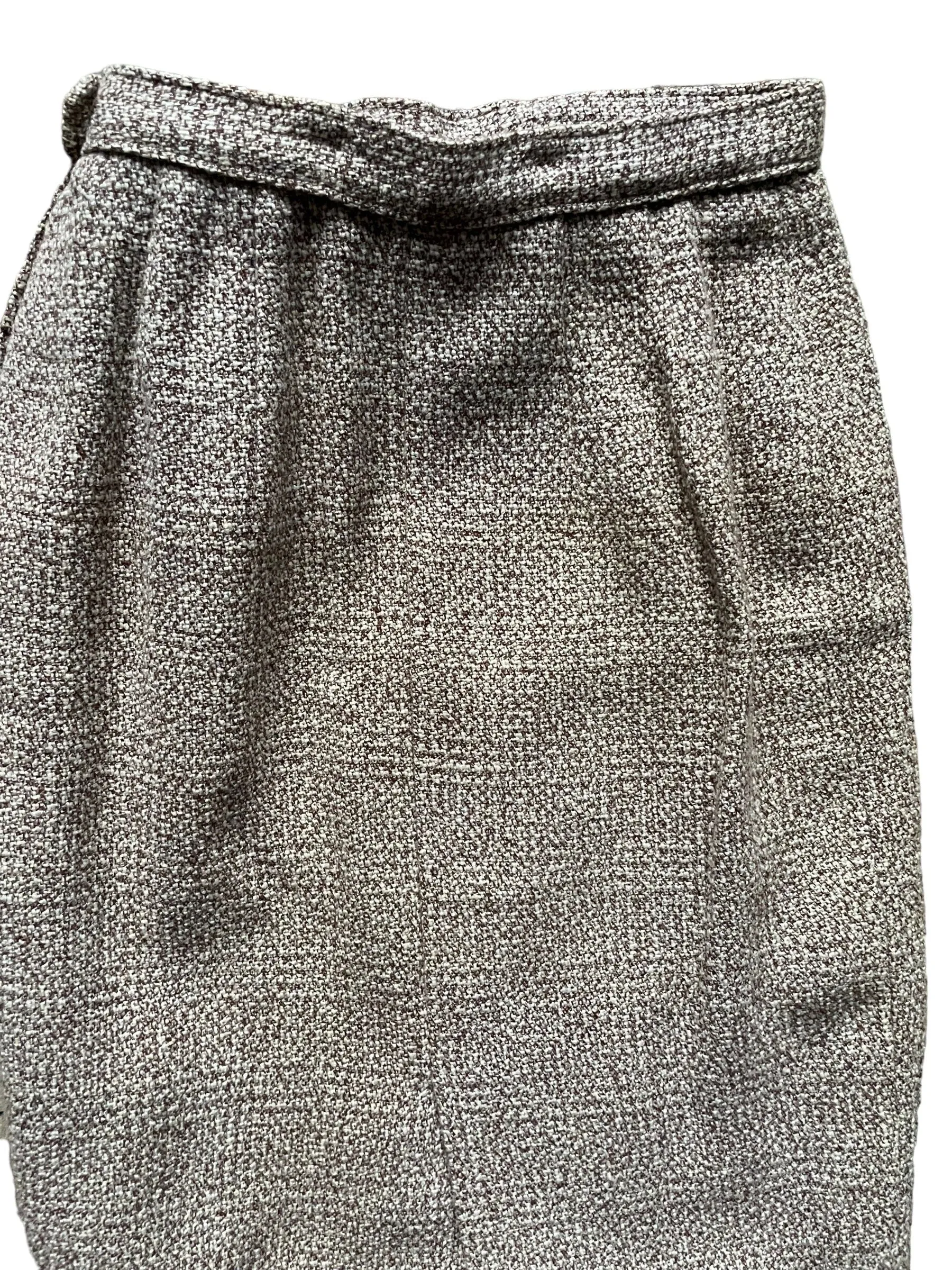 Vintage 1950s Wool Skirt and Top Set SZ M  |  Barn Owl Vintage Skirt Sets | Seattle Vintage Skirts