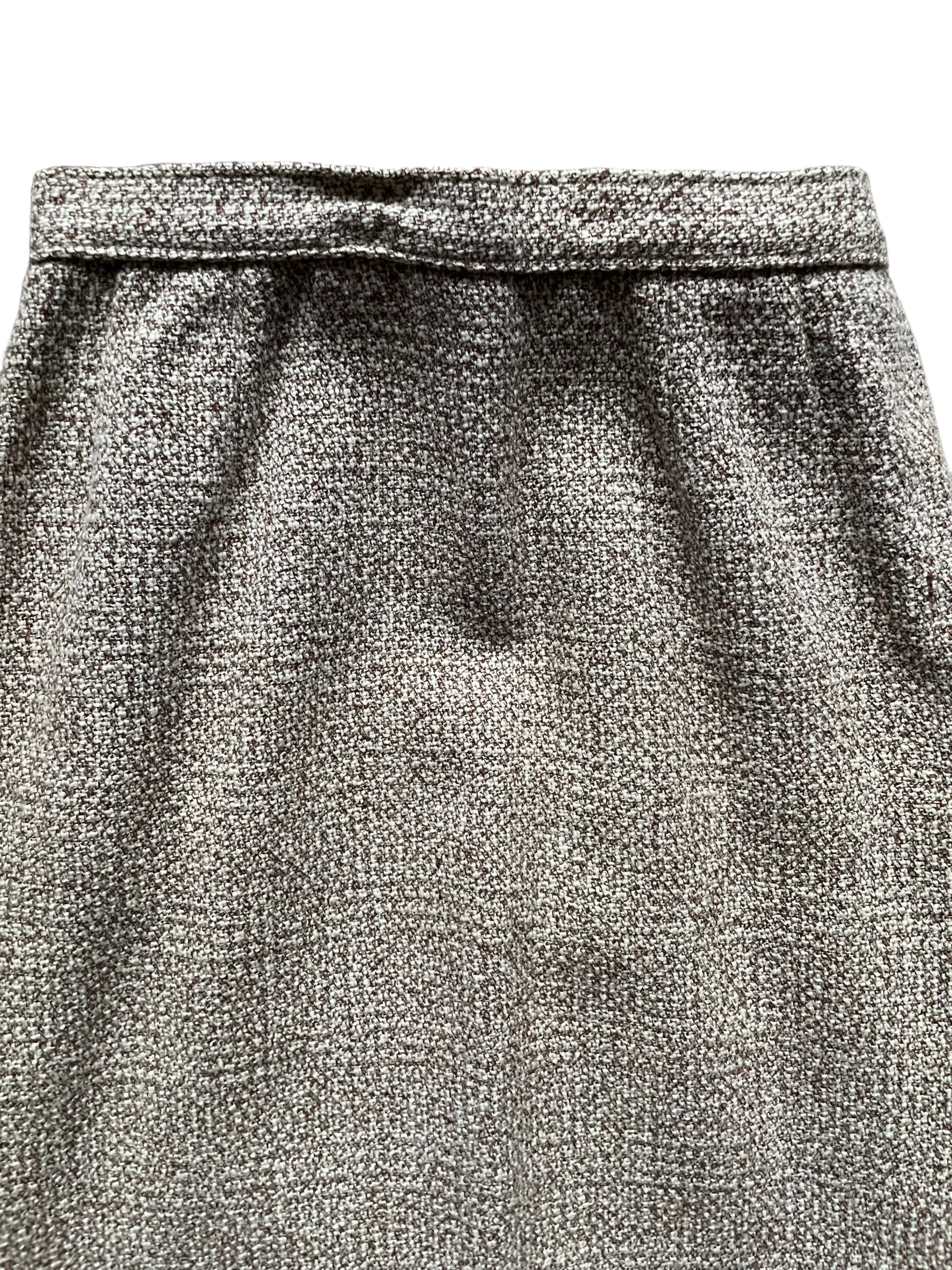 Vintage 1950s Wool Skirt and Top Set SZ M  |  Barn Owl Vintage Skirt Sets | Seattle Vintage Skirts