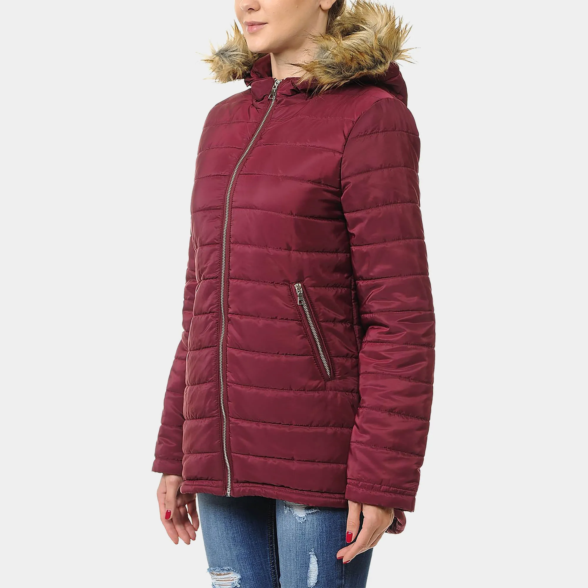 Women's Hooded Puffer Jacket