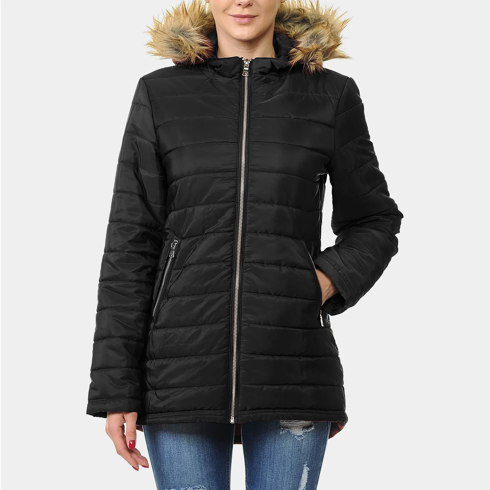 Women's Hooded Puffer Jacket